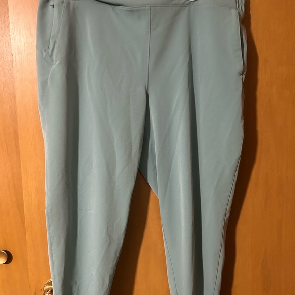 Puma Teal Athletic Pants - Picture 2 of 6